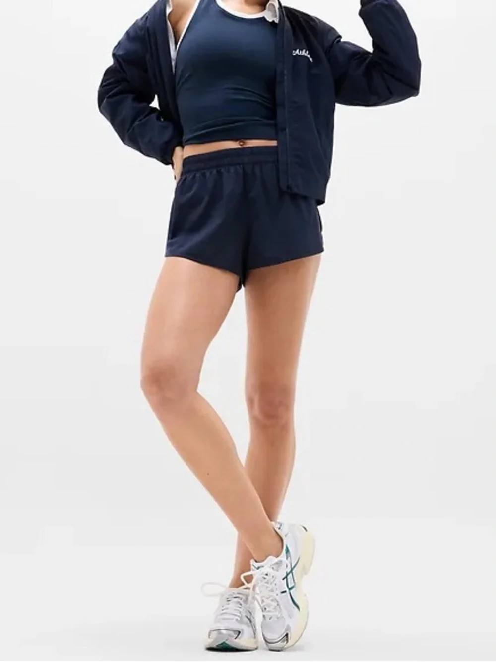 NWT ATHLETA Speedwork Mid Rise 2 1/2